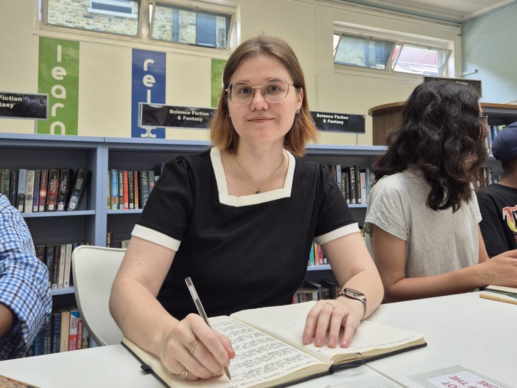 Writer Anastasia Dubinina